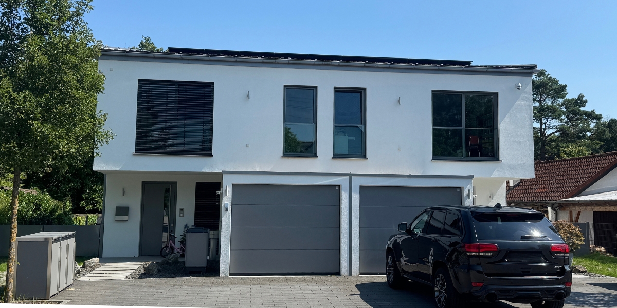 Energieberater Germering modernes Doppelhaus