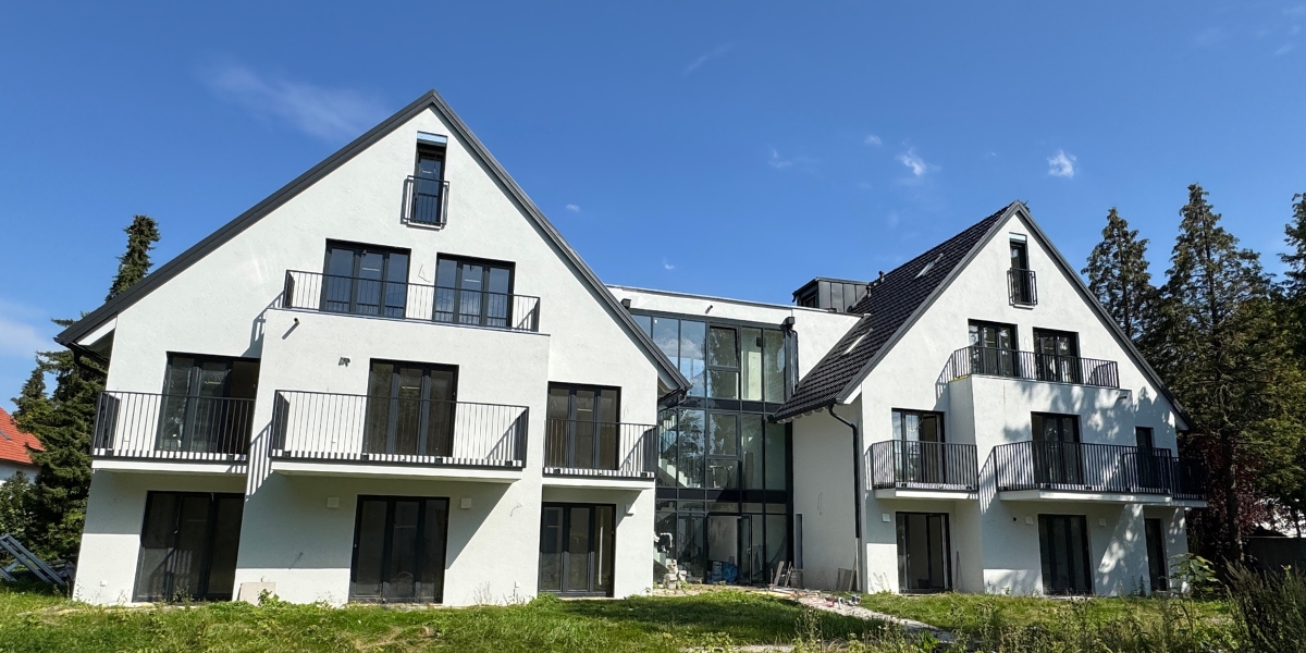 Energieberater Germering Neubau mit zwei Giebeln