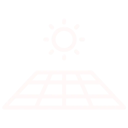 Symbol für Solarpanel mit Sonne – Icon für Photovoltaikberatung