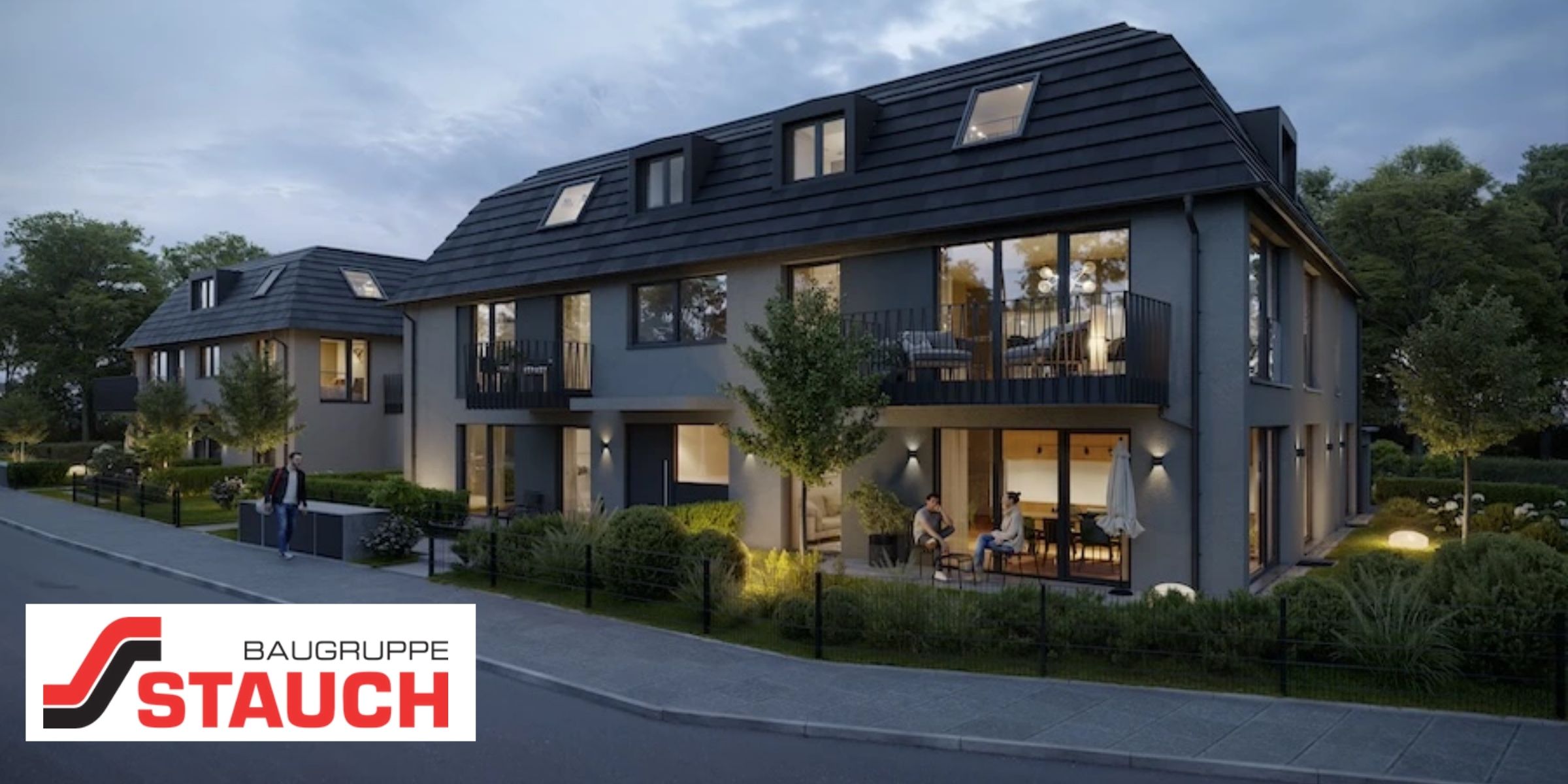 Mehrfamilienhaus Klimafreundlicher Neubau QNG München mit moderner Architektur und Balkonen Mehrfamilienhaus Klimafreundlicher Neubau QNG München mit moderner Architektur, Balkonen, begrünten Außenanlagen und energieeffizienter Gebäudeplanung