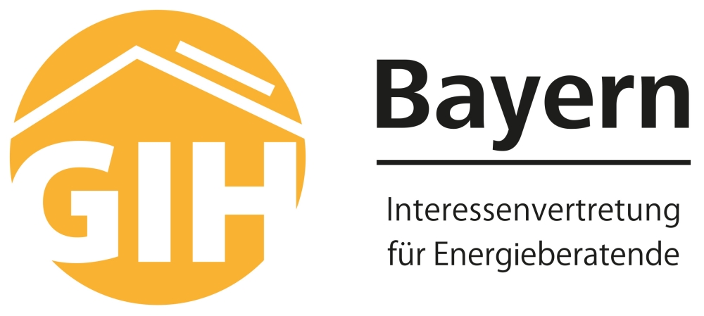 Logo der GIH Bayern, der Interessenvertretung für Energieberatende